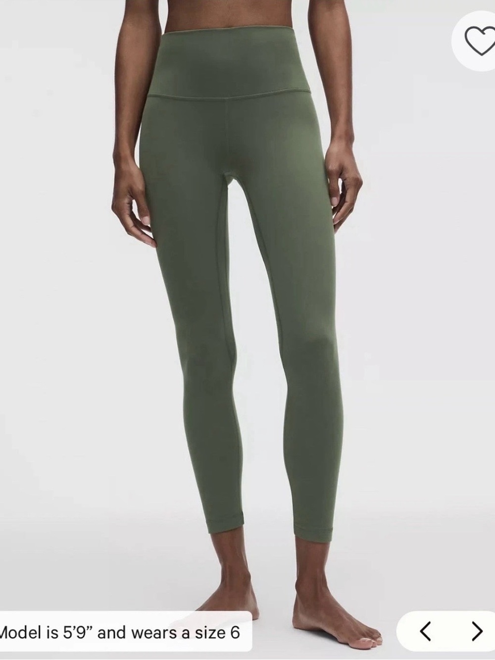 lululemon athletica Align High-Rise Leggings -Sage Green
